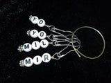 Hand-Crafted Stitch Markers - CooperWorksBC Knitting Accessories