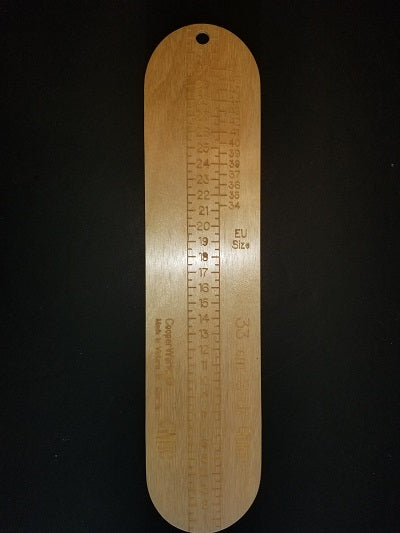 33cm Ruler Sock Ruler, 13 Inch/33 CM – CooperWorksBC Knitting Accessories